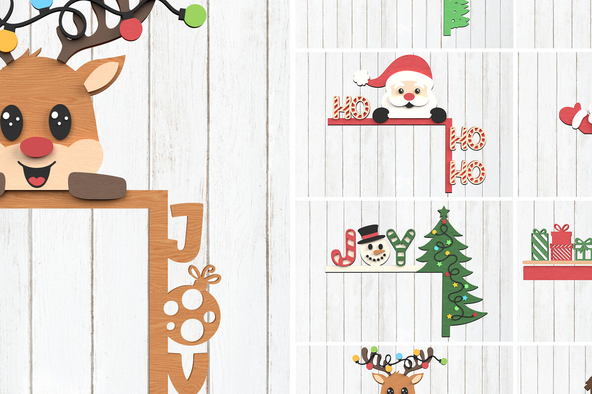 Intra απο ξύλο plywood 3mm-4mm πάχος Διακόσμηση χριστουγεννιάτικων ραφιών Δίασταση 30x20 cm INTRAFABR-110667940