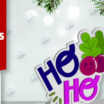 Intra απο ξύλο plywood 3mm-4mm πάχος Χριστουγεννιάτικο σημάδι Δίασταση 15x15 cm INTRAFABR-111989735 - Image 1