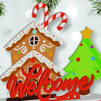 Intra απο ξύλο plywood 3mm-4mm πάχος Cut με λέιζερ Χριστουγεννιάτικο σημάδι Δίασταση 15x15 cm INTRAFABR-112163505 - Image 6