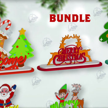 Intra απο ξύλο plywood 3mm-4mm πάχος Cut με λέιζερ Χριστουγεννιάτικο σημάδι Δίασταση 15x15 cm INTRAFABR-111989627 - Image 1