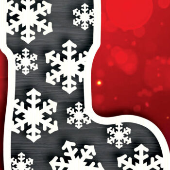 Intra απο ξύλο plywood 3mm-4mm πάχος Χριστουγεννιάτικο Snowfall Δίασταση 15x15 cm INTRAFABR-104424747 - Image 2