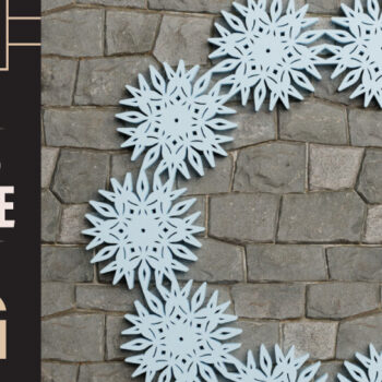 Intra απο ξύλο plywood 3mm-4mm πάχος Χριστουγεννιάτικο Snowflake 3D Layer BNDLE Δίασταση 40x40 cm INTRAFABR-76018209 - Image 3