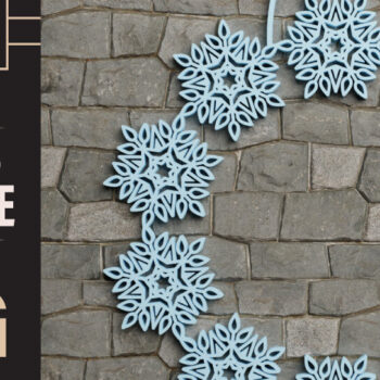 Intra απο ξύλο plywood 3mm-4mm πάχος Χριστουγεννιάτικο Snowflake 3D Layer BNDLE Δίασταση 40x40 cm INTRAFABR-76018209 - Image 4