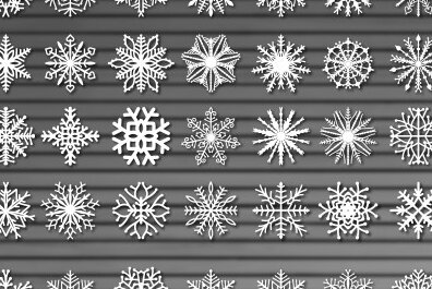 Intra απο ξύλο plywood 3mm-4mm πάχος κοπής με λέιζερ Χριστουγεννιάτικες νιφάδες χιονιού Δίασταση 40x40 cm INTRAFABR-72049115