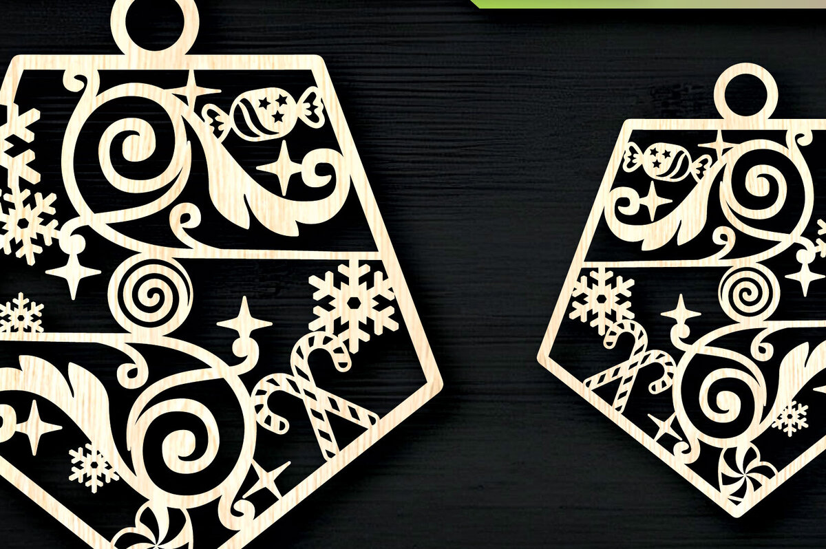 Intra απο ξύλο plywood 3mm-4mm πάχος Χριστουγεννιάτικα στολίδια με νιφάδες χιονιού Δίασταση 8x8 cm INTRAFABR-104733040