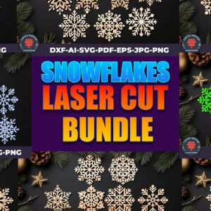 Intra απο ξύλο plywood 3mm-4mm πάχος Χριστουγεννιάτικο Snowflakes Mega Δίασταση 15x15 cm INTRAFABR-109812882