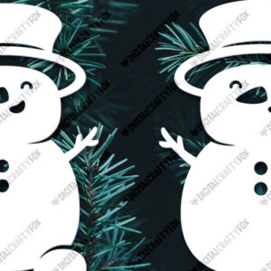 Intra απο ξύλο plywood 3mm-4mm πάχος Χριστουγεννιάτικο Snowman Paper Cut Δίασταση 864x864 cm INTRAFABR-116412015
