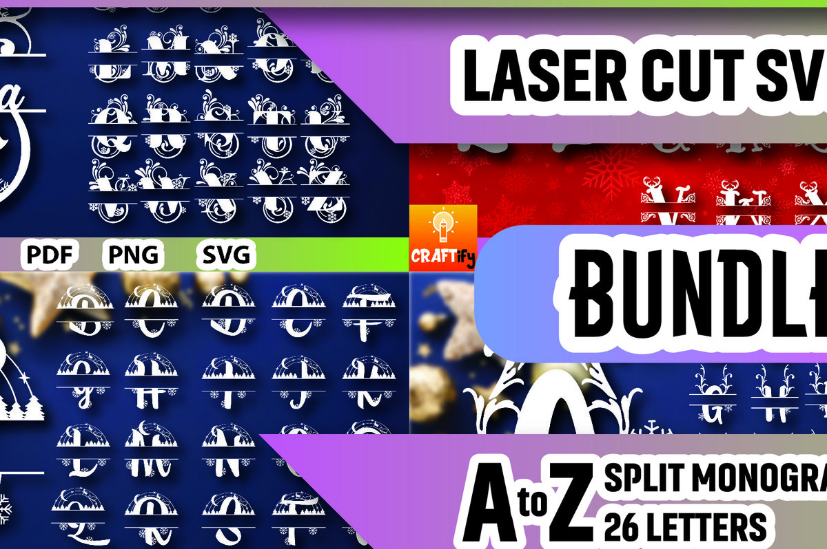 Intra απο ξύλο plywood 3mm-4mm πάχος Χριστουγεννιάτικο Split Monogram Δίασταση 15x15 cm INTRAFABR-105190890