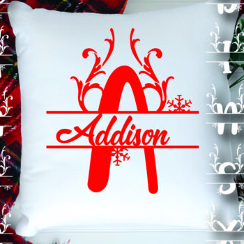 Intra απο ξύλο plywood 3mm-4mm πάχος Christmas Split Monogram Cut  Δίασταση 15x15 cm INTRAFABR-105189651 - Image 5