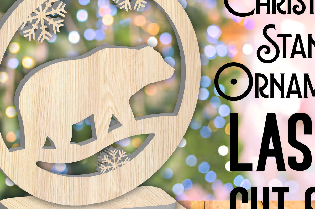 Intra απο ξύλο plywood 3mm-4mm πάχος Χριστουγεννιάτικα στολίδια σταντ 2 Δίασταση 8x8 cm INTRAFABR-107125597