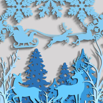 Intra απο ξύλο plywood 3mm-4mm πάχος Χριστουγεννιάτικο περίπτερο Ξύλο Πολυστρωματικό κομμένο Δίασταση 4x4 cm INTRAFABR-19756214 - Image 6