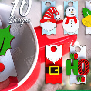 Intra απο ξύλο plywood 3mm-4mm πάχος Χριστουγεννιάτικο Stanley Topper | CNC Δίασταση 15x15 cm INTRAFABR-108899275