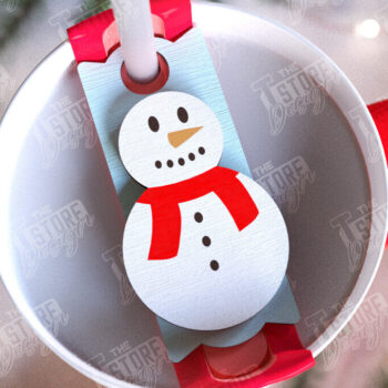 Intra απο ξύλο plywood 3mm-4mm πάχος Χριστουγεννιάτικο Stanley Topper | CNC Δίασταση 15x15 cm INTRAFABR-108899275 - Image 7