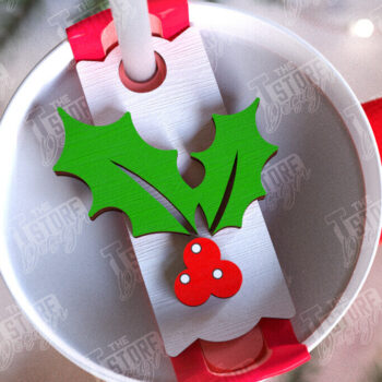 Intra απο ξύλο plywood 3mm-4mm πάχος Χριστουγεννιάτικο Stanley Topper | CNC Δίασταση 15x15 cm INTRAFABR-108899275 - Image 10