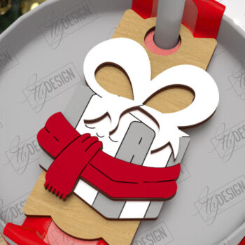 Intra απο ξύλο plywood 3mm-4mm πάχος Χριστουγεννιάτικο Stanley | CNC Δίασταση 15x15 cm INTRAFABR-108442550 - Image 4