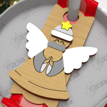 Intra απο ξύλο plywood 3mm-4mm πάχος Χριστουγεννιάτικο Stanley | CNC Δίασταση 15x15 cm INTRAFABR-108442550 - Image 5