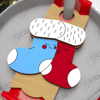 Intra απο ξύλο plywood 3mm-4mm πάχος Χριστουγεννιάτικο Stanley | CNC Δίασταση 15x15 cm INTRAFABR-108442550 - Image 7