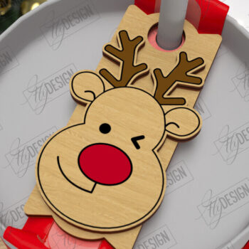 Intra απο ξύλο plywood 3mm-4mm πάχος Χριστουγεννιάτικο Stanley | CNC Δίασταση 15x15 cm INTRAFABR-108442550 - Image 9