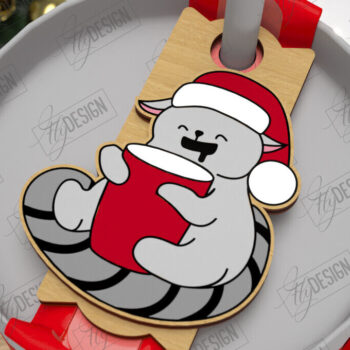 Intra απο ξύλο plywood 3mm-4mm πάχος Χριστουγεννιάτικο Stanley | CNC Δίασταση 15x15 cm INTRAFABR-108442550 - Image 11