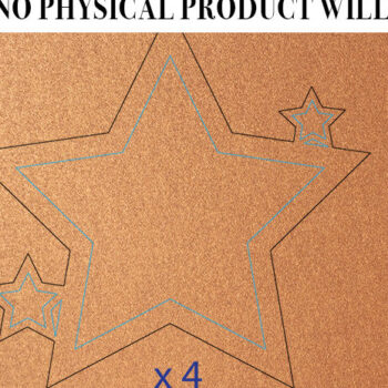 Intra απο ξύλο plywood 3mm-4mm πάχος Christmas Star Big File για Δίασταση 15x15 cm INTRAFABR-110991647 - Image 2