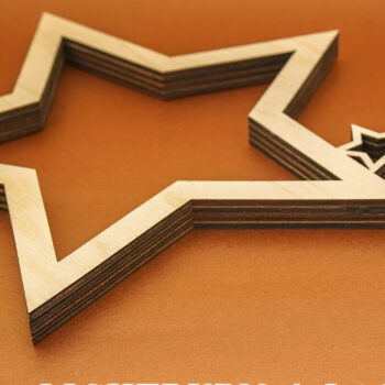 Intra απο ξύλο plywood 3mm-4mm πάχος Christmas Star Big File για Δίασταση 15x15 cm INTRAFABR-110991647 - Image 4