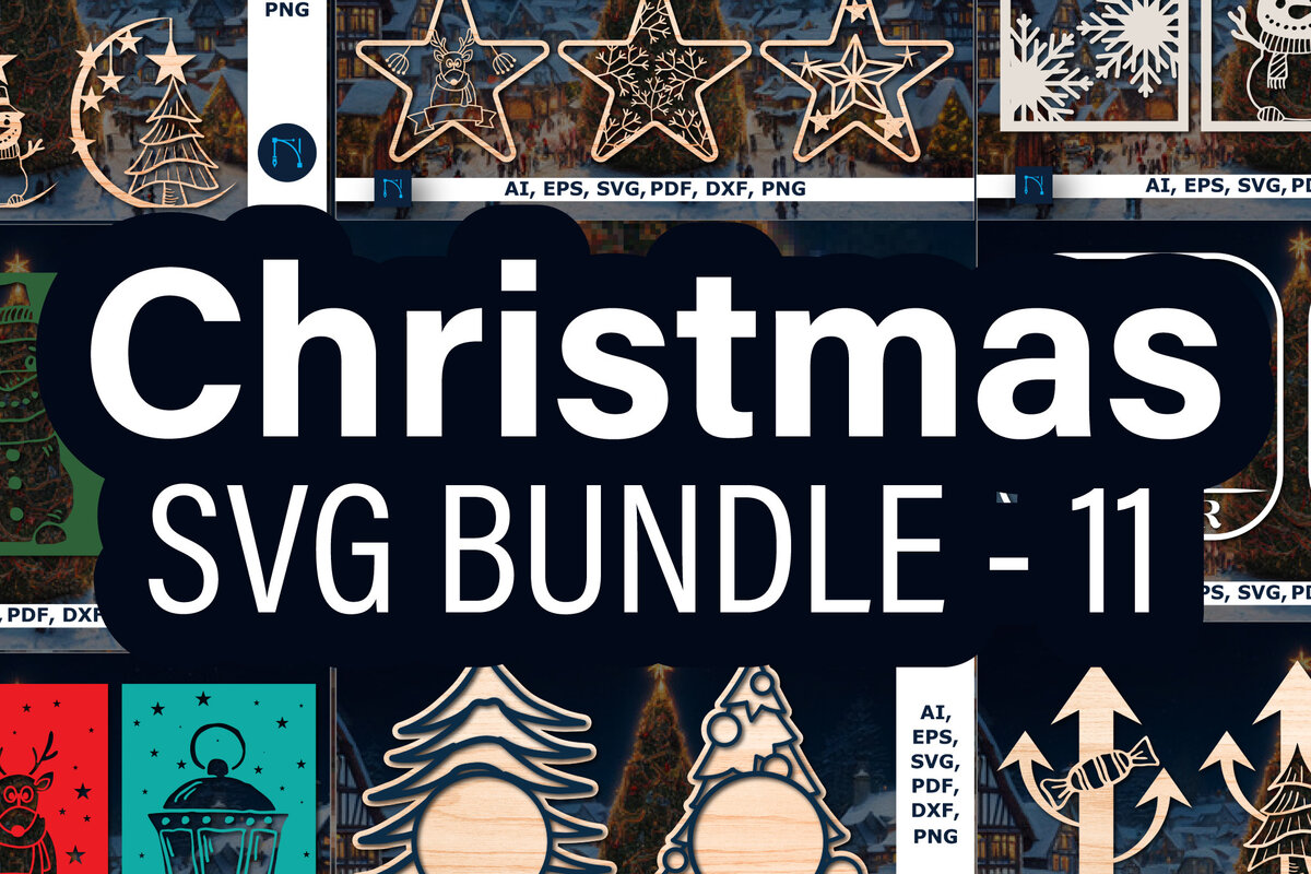 Intra απο ξύλο plywood 3mm-4mm πάχος Χριστουγεννιάτικο 11 Δίασταση 25x25 cm INTRAFABR-53577061