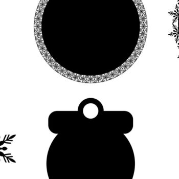 Intra απο ξύλο plywood 3mm-4mm πάχος Χριστουγεννιάτικο Gift Tag 09 Δίασταση 15x15 cm INTRAFABR-77845806 - Image 3