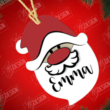 Intra απο ξύλο plywood 3mm-4mm πάχος - Χριστουγεννιάτικη ετικέτα | Ετικέτες δώρων | Δώρο Χριστουγέννων Δίασταση 15x15 cm INTRAFABR-107187675 - Image 1