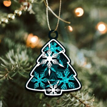 Intra απο ξύλο plywood 3mm-4mm πάχος - Χριστουγεννιάτικο Παιχνίδι Στολίδι  Πακέτο | Chri Δίασταση 6x6 cm INTRAFABR-44767635 - Image 2