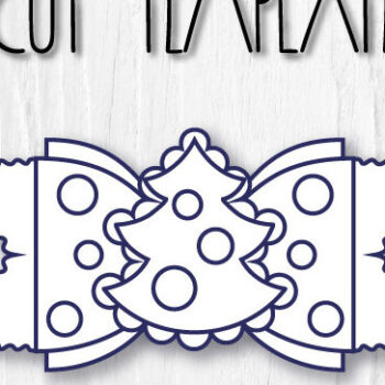 Intra απο ξύλο plywood 3mm-4mm πάχος - Πρότυπο φιόγκων χριστουγεννιάτικων δέντρων Δίασταση 20x20 cm INTRAFABR-16276289 - Image 2