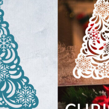 Intra απο ξύλο plywood 3mm-4mm πάχος - Πρότυπο υ κομμένων χριστουγεννιάτικων δέντρων  Δίασταση 4x4 cm INTRAFABR-109937608 - Image 1