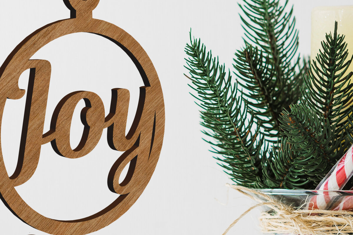 Intra απο ξύλο plywood 3mm-4mm πάχος - Πρότυπο περικοπής διακόσμησης χριστουγεννιάτικου δέντρου Δίασταση 6x7 cm INTRAFABR-108063879