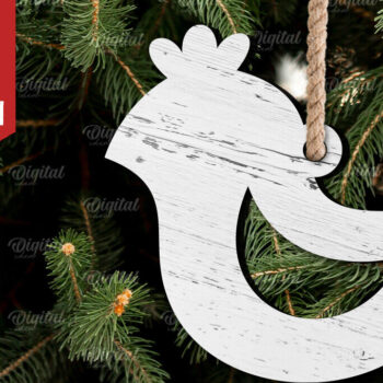 Intra απο ξύλο plywood 3mm-4mm πάχος - Διακόσμηση Χριστουγεννιάτικου Δέντρου  Δίασταση 15x15 cm INTRAFABR-106864646 - Image 1