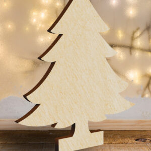 Intra απο ξύλο plywood 3mm-4mm πάχος - Χριστουγεννιάτικο Διακοσμητικό Χριστουγεννιάτικο Παιχνίδι Δίασταση 5x3 cm INTRAFABR-107861150