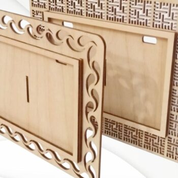 Intra απο ξύλο plywood 3mm-4mm πάχος - Σχέδιο Χριστουγεννιάτικου Δέντρου, Έτοιμη . Δίασταση 155x98 cm INTRAFABR-37986320 - Image 1