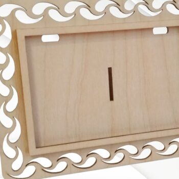 Intra απο ξύλο plywood 3mm-4mm πάχος - Σχέδιο Χριστουγεννιάτικου Δέντρου, Έτοιμη . Δίασταση 155x98 cm INTRAFABR-37986320 - Image 6