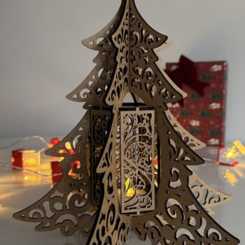 Intra απο ξύλο plywood 3mm-4mm πάχος - Φωτιστικό Χριστουγεννιάτικου Δέντρου Δίασταση 4x4 cm INTRAFABR-111349052 - Image 10