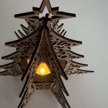 Intra απο ξύλο plywood 3mm-4mm πάχος - Φωτιστικό Χριστουγεννιάτικου Δέντρου Δίασταση 4x4 cm INTRAFABR-111349052 - Image 13