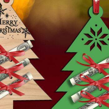 Intra απο ξύλο plywood 3mm-4mm πάχος - Στολίδι για χριστουγεννιάτικο δέντρο  Δίασταση 6x6 cm INTRAFABR-107115366 - Image 2