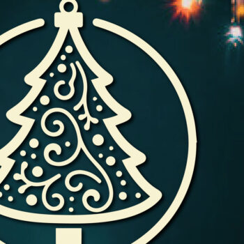 Intra απο ξύλο plywood 3mm-4mm πάχος - Πακέτο υ κομμένο στολίδι Χριστουγεννιάτικου δέντρου Δίασταση 6x6 cm INTRAFABR-110512423 - Image 5