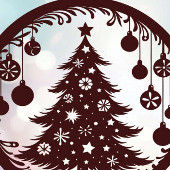 Intra απο ξύλο plywood 3mm-4mm πάχος - Δέσμη κοπής με λέιζερ στολίδι Χριστουγεννιάτικου Δέντρου Δίασταση 6x6 cm INTRAFABR-108193383 - Image 5