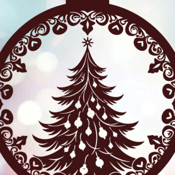 Intra απο ξύλο plywood 3mm-4mm πάχος - Δέσμη κοπής με λέιζερ στολίδι Χριστουγεννιάτικου Δέντρου Δίασταση 6x6 cm INTRAFABR-108193383 - Image 6