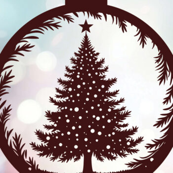 Intra απο ξύλο plywood 3mm-4mm πάχος - Δέσμη κοπής με λέιζερ στολίδι Χριστουγεννιάτικου Δέντρου Δίασταση 6x6 cm INTRAFABR-108193892 - Image 10