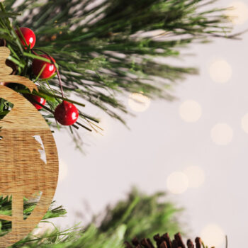 Intra απο ξύλο plywood 3mm-4mm πάχος - Στολίδι Χριστουγεννιάτικου Δέντρου | Laser Cut  Δίασταση 6x6 cm INTRAFABR-48804297 - Image 1