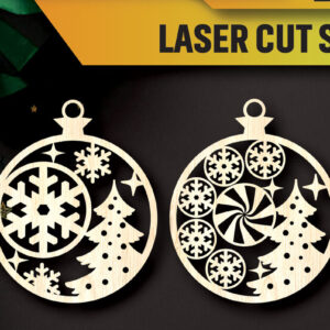 Intra απο ξύλο plywood 3mm-4mm πάχος -   δέσμης στολιδιών χριστουγεννιάτικων δέντρων Δίασταση 6x6 cm INTRAFABR-104934940