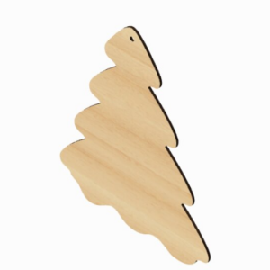 Intra απο ξύλο plywood 3mm-4mm πάχος - Αρχεία  κομμένα με λέιζερ χριστουγεννιάτικο δέντρο Δίασταση 23x29 cm INTRAFABR-117679965