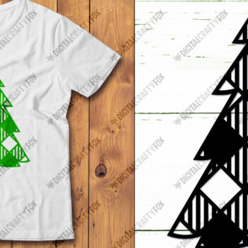 Intra απο ξύλο plywood 3mm-4mm πάχος - Πακέτο σιλουέτας Χριστουγεννιάτικου Δέντρου  Δίασταση 3600x3600 cm INTRAFABR-15520839 - Image 15