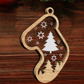 Intra απο ξύλο plywood 3mm-4mm πάχος - Παιχνίδι ΧΡΙΣΤΟΥΓΕΝΝΙΑΤΙΚΟ ΔΕΝΤΡΟ, Διακόσμηση σπιτιού Δίασταση 5x3 cm INTRAFABR-82258852 - Image 1