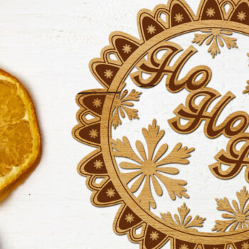 Intra απο ξύλο plywood 3mm-4mm πάχος - Πρότυπο παιχνιδιών χριστουγεννιάτικου δέντρου Δίασταση 6x4 cm INTRAFABR-109646105 - Image 2