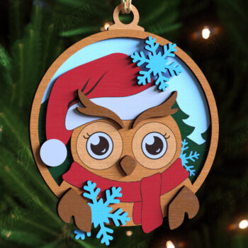 Intra απο ξύλο plywood 3mm-4mm πάχος - Πακέτο παιχνιδιών Χριστουγεννιάτικου Δέντρου | Αργία Δίασταση 15x15 cm INTRAFABR-109883996 - Image 9